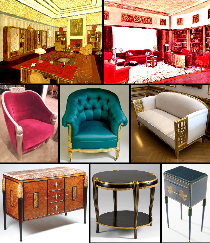 Gold Leaf Use by Paul Follot